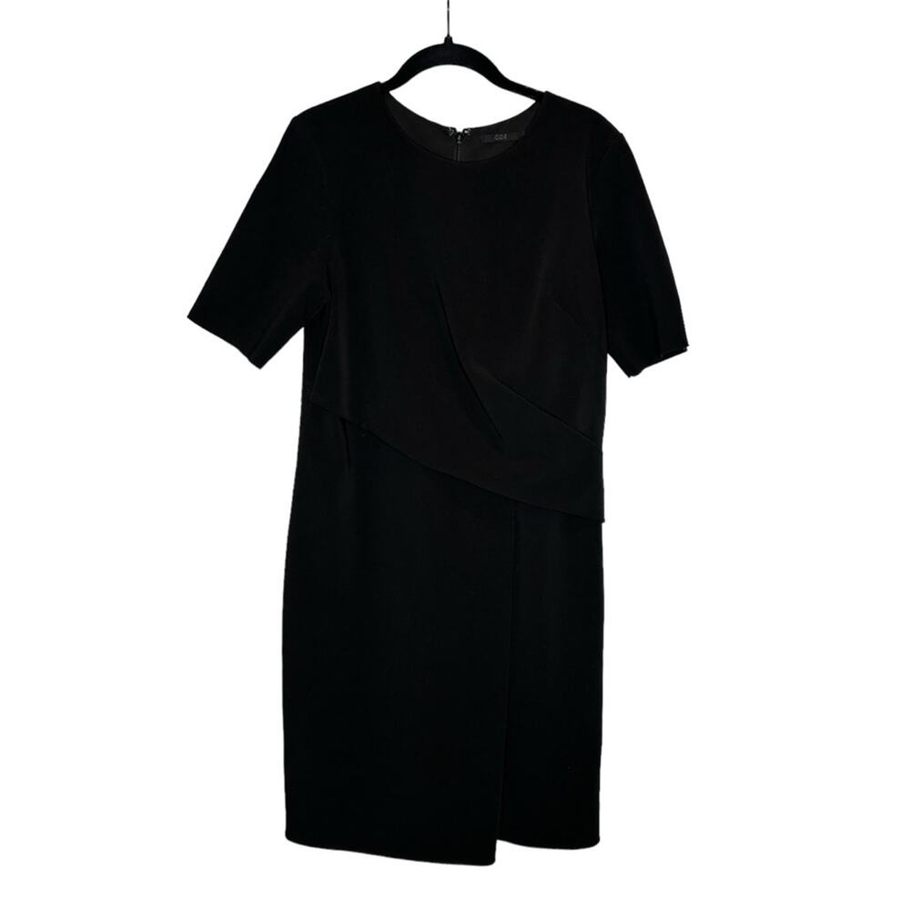COS Black Midi Shift Dress